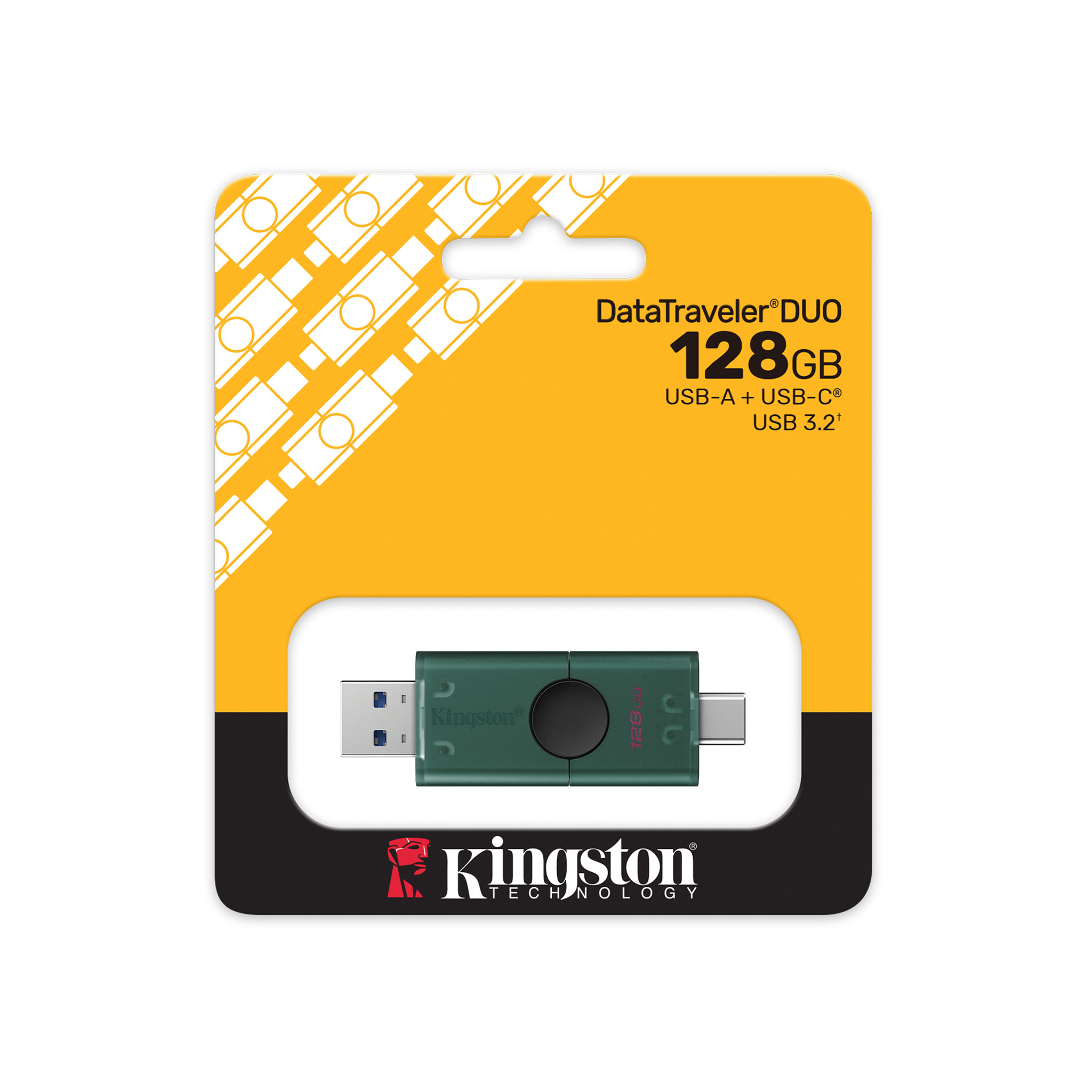 Kingston DataTraveler 128Gb Duo USB Flash Drive