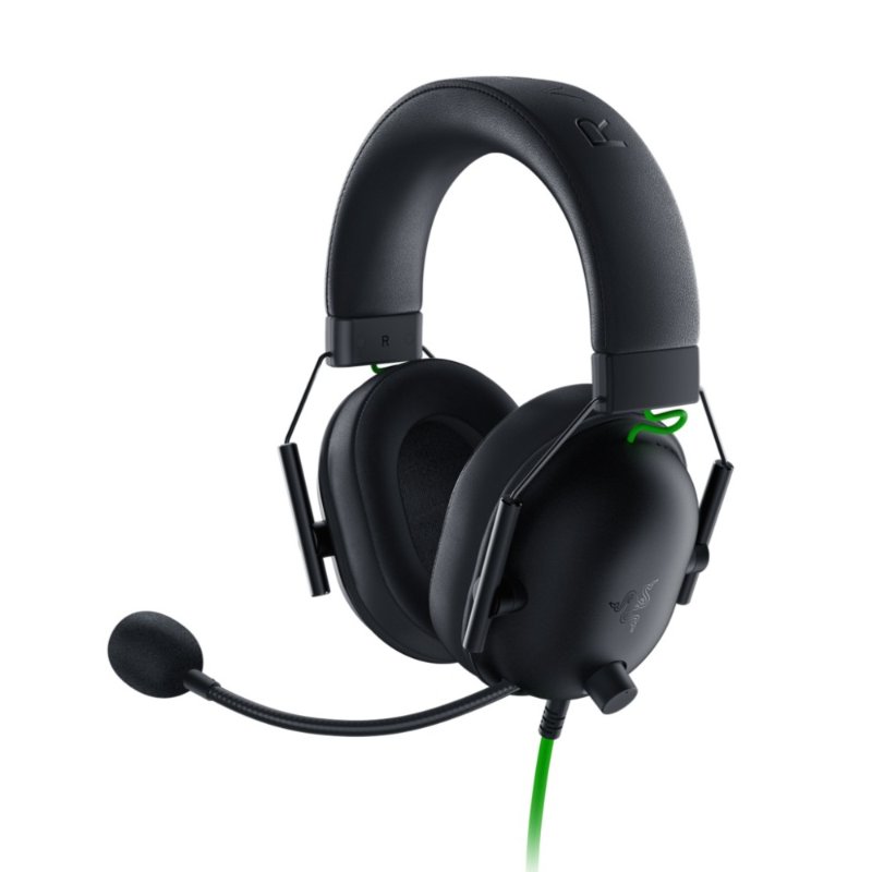 MMZ Razer BlackShark V2 X - Gaming Headset - Over-Ear/Virtual 7.1/HyperClear Mic/Multiplatform/3.5 mm Jack - Black