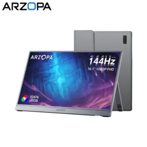 Portable Monitor ARZOPA Z1FC 16.1" Slim FHD (1920x1080) LCD IPS 144Hz - Grey