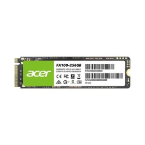 SSD Hard Drive ACER FA100 M.2 NVMe PCIe 3.0 3D NAND (256GB) - BL.9BWWA.118